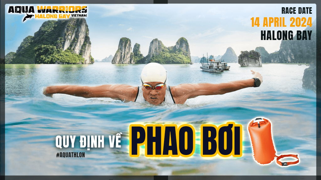 Loại phao bơi vận động viên được phép sử dụng