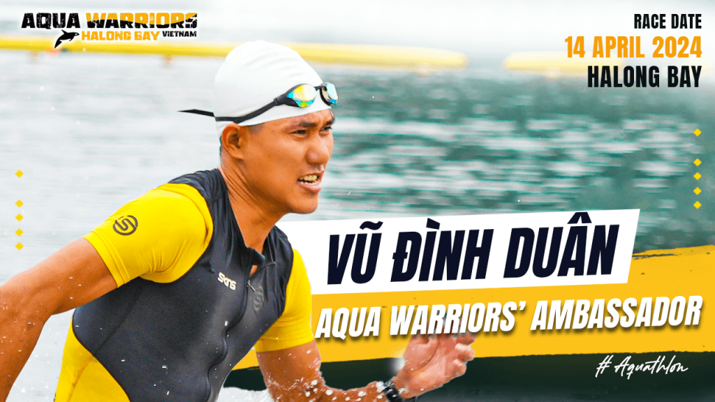 Vũ Đình Duân chính thức trở thành Đại Sứ giải đấu Aqua Warriors Halong Bay 2024