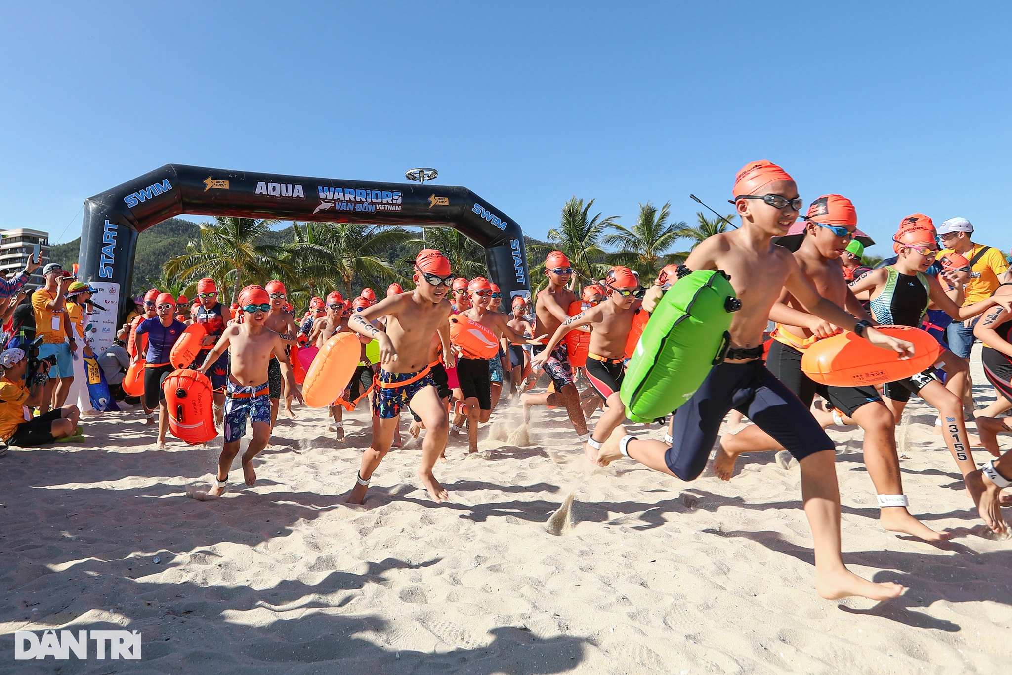 1.200 vận động viên sẵn sàng cho giải Aquathlon Vân Đồn