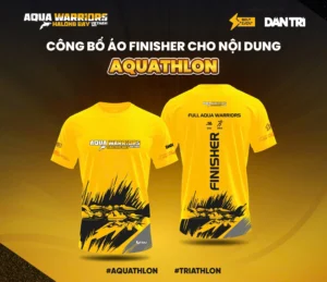 Aqua Warriors Halong Bay 2025 ra mắt áo finisher cho vận động viên