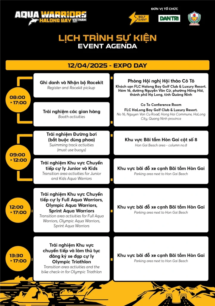 Khởi tranh phần thi hấp dẫn giải Aqua Warriors Halong Bay 2025 từ hôm nay
