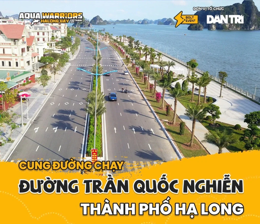 Cung đường thi đấu tuyệt đẹp tại Aqua Warriors Halong Bay 2025