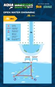 Aqua Warriors Quảng Trị 2025 công bố toàn bộ lộ trình bơi và chạy cho tất cả cự ly