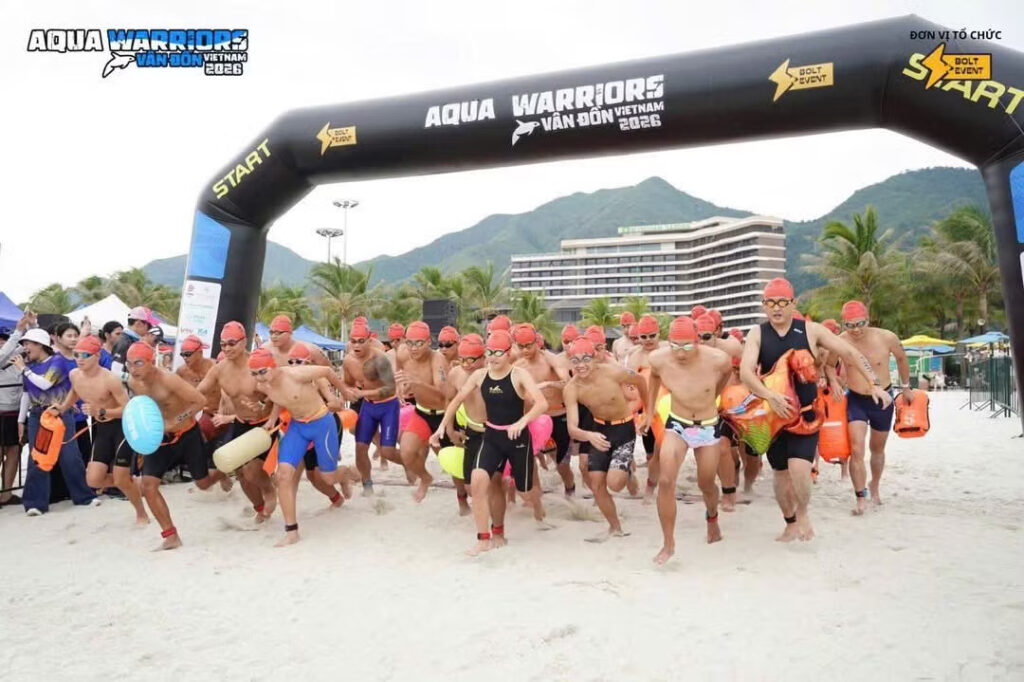 Aqua Warriors Vân Đồn 2026: Những chiến binh nhí và giải bơi đồng đội cùng viết nên câu chuyện
